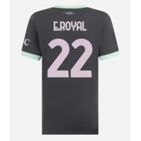 Fotbalové Dres AC Milan Emerson Royal #22 Dámské Alternativní 2024-25 Krátký Rukáv